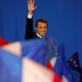 Курс евро пошел вверх из-за победы Макрона на выборах во Франции